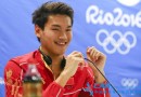 奥运男子100米仰泳决赛 徐嘉余获银牌