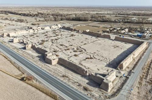 甘肃瓜州破城子遗址完成保护修缮