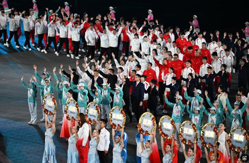 全运会｜海天为幕 同心绘梦——第十五届全国运动会闭幕式侧记