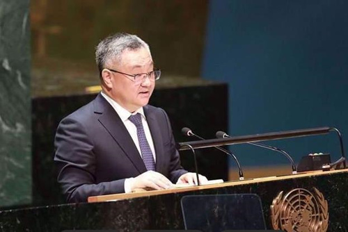 中国声音——中国代表呼吁共同打击全球人口贩运