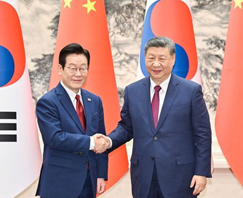 中韩元首时隔两个月实现互访意义深远