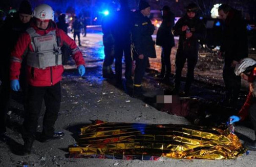 乌克兰：扎波罗热市遭