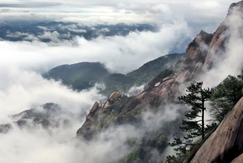 灵山多雨韵，烟雨正堪