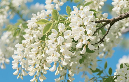 伊川县彭婆镇磨洼村第四届槐花采摘季暨电商直播季盛大启幕