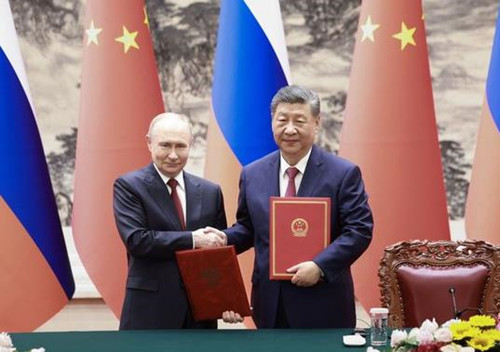 习近平主席同普京总统会晤侧记