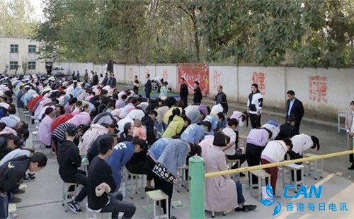 商水县白寺一中举行“让生命充满爱”感恩报告会