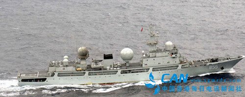 日本称中国情报收集舰在日领海附近活动:十分罕见