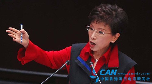 铁娘子再出征  洪秀柱宣布参选国民党主席