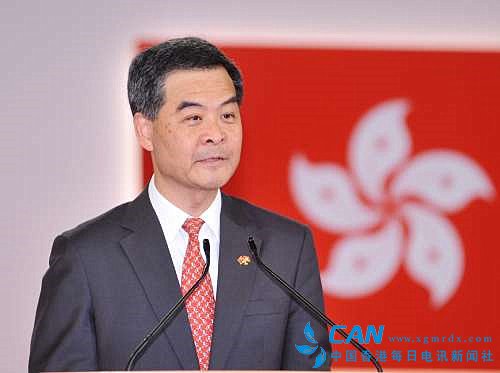 梁振英正式宣布放弃参选2017香港特区行政长官