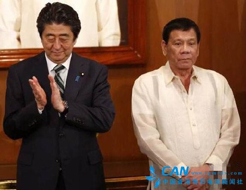 安倍主动提出向菲提供导弹 杜特尔特:我们不需要