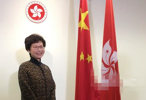 香港特区候任行政长官林郑月娥：感谢中央信任支持