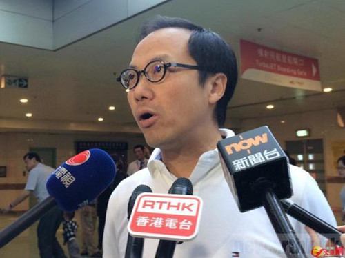 香港专业议政立法会议员梁继昌遭澳门拒绝入境