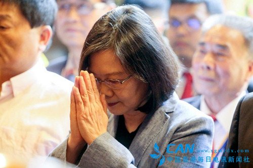 蔡英文：不相信大陆会对台湾动武。
