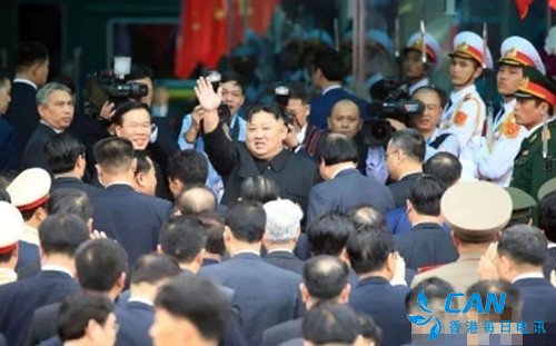 金正恩乘专列途径中国返回朝鲜