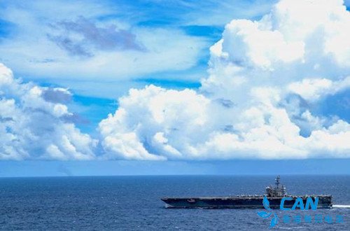 美航母再次进入南海海域演习