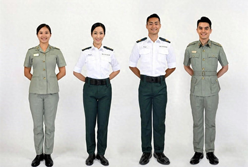 香港海关换发新制服