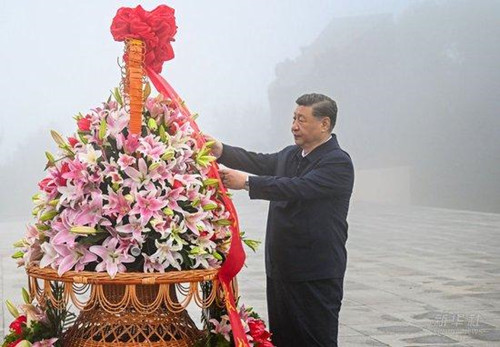 习近平在山西阳