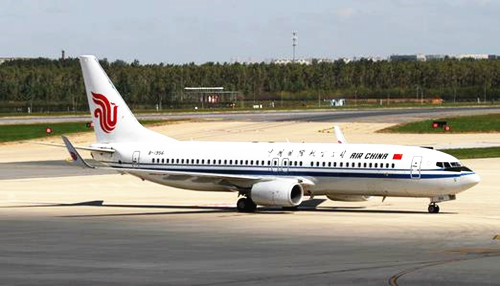 国航客机降落平壤