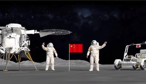 中国将对载人登月和无