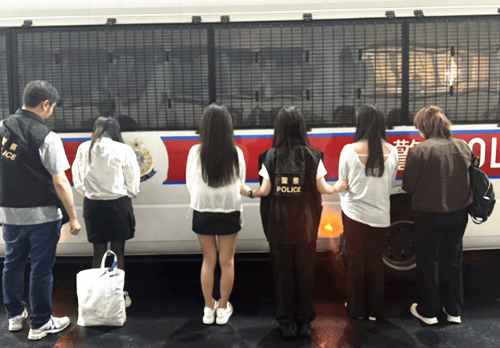 香港警方捣破一卖淫场所