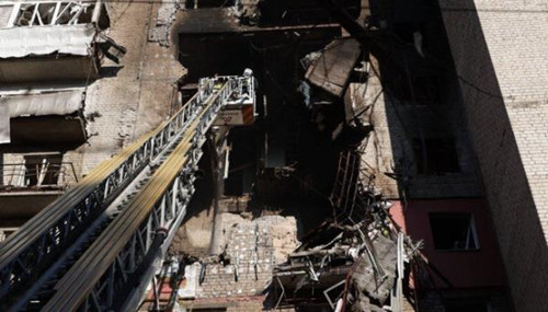 乌克兰：第聂伯罗市遭俄军袭击