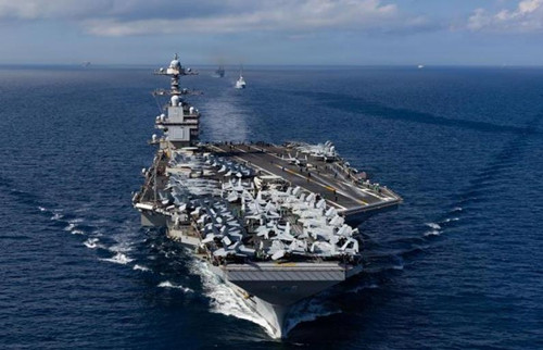 “福特”号航母将于近日撤离中东返美