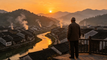 七旬“土记者”笔耕乡