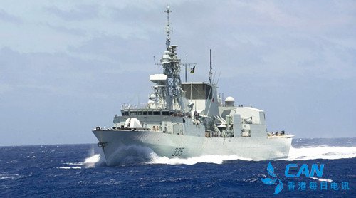 澳大利亚、加拿大军舰在南海出没