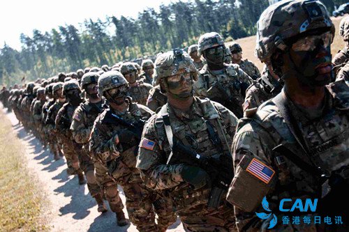 美防长：美国将向德增兵500人