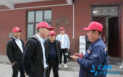 陈义明到开封瑞丰公司参观